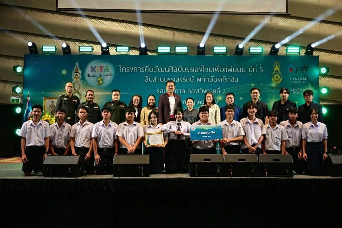 วงดนตรีโรงเรียนนครพนมวิทยาคมคว้ารางวัลชนะเลิศ “คีตวัฒนศิลป์ บรรเลงไทยเพื่อแผ่นดิน” รอบภูมิภาค